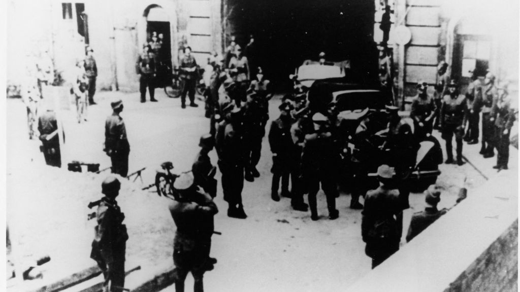 Il cortile dove fu fucilato Von Stauffenberg