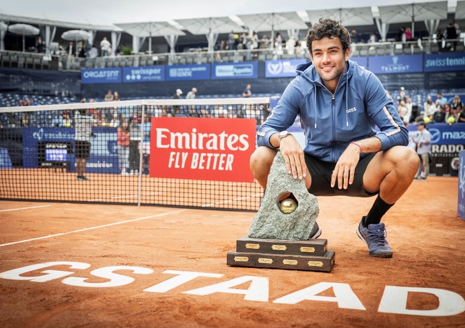 Matteo Berrettini vince a Gstaad