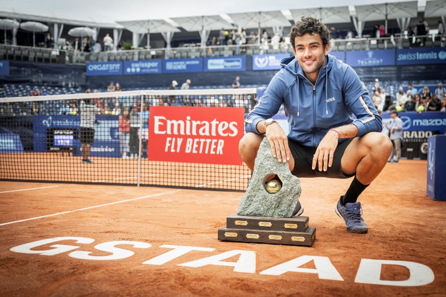 Matteo Berrettini vince a Gstaad