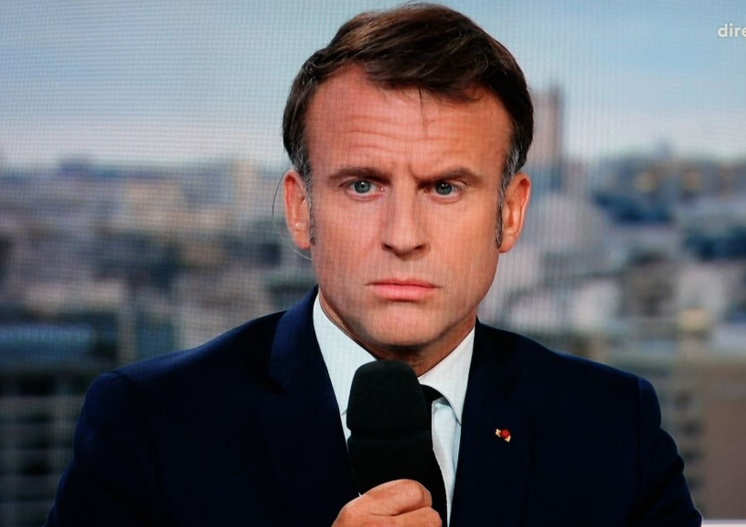 Il presidente francese Macron