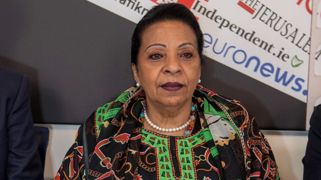 L'ex ministre de l'Environnement et Ambassadrice d'Angola en Italie, Maria de Fatima Jardim.