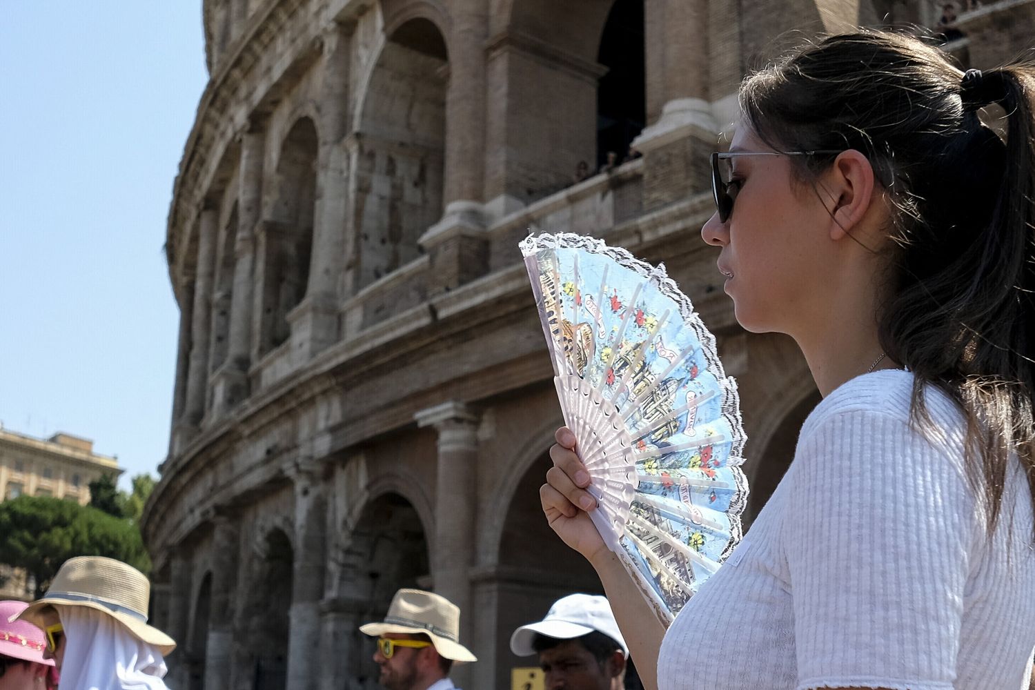 Caldo estremo a Roma