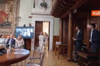 Meloni partecipa alla riunione del Piano Zes Unica, vertice con Regioni Mezzogiorno a Palazzo Chigi