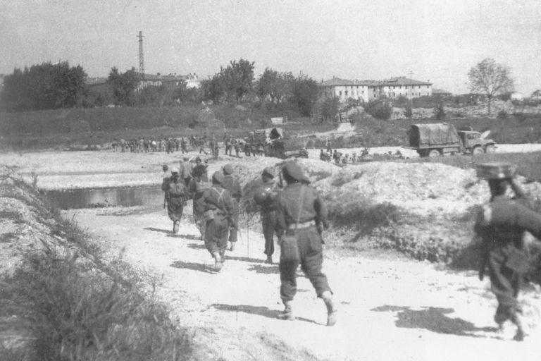 A Montecarotto i volontari della Brigata Maiella respinsero i furiosi attacchi tedeschi&nbsp;