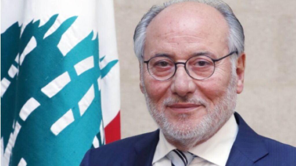 Le ministre de l'Éducation et de l'Enseignement supérieur du Liban, Abbas Halabi.