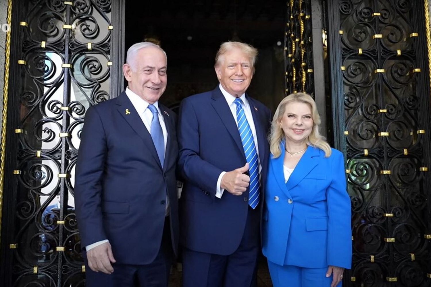 Netanyahu  con Trump