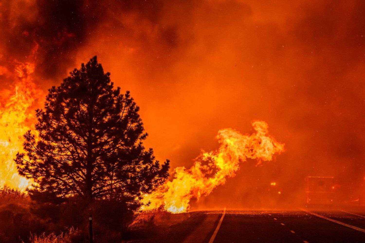 Incendio in California