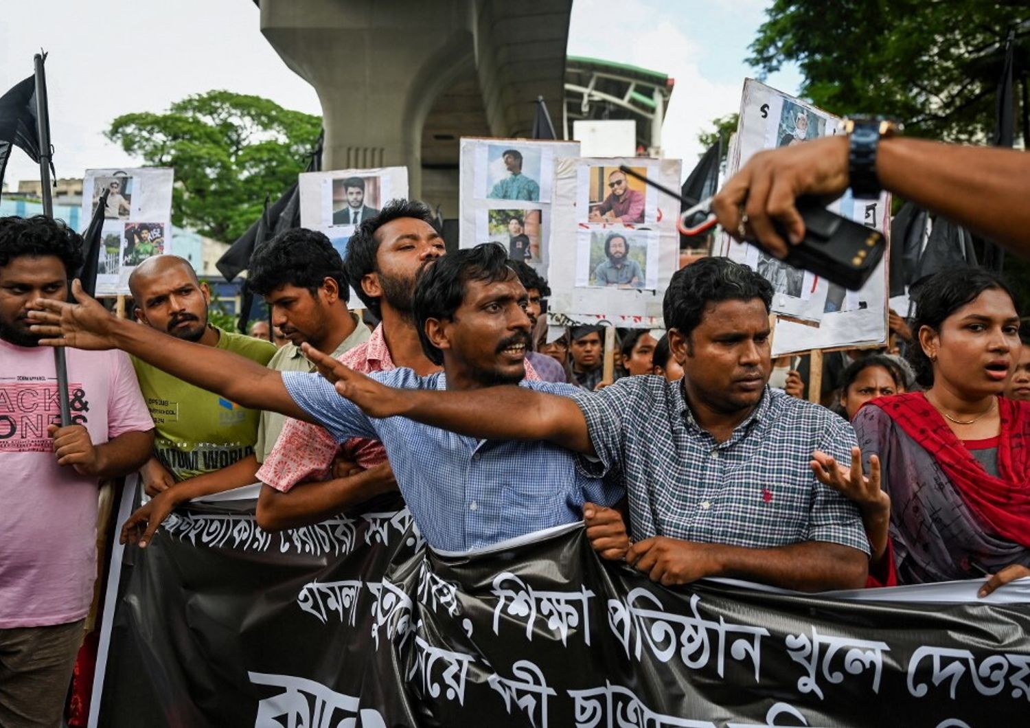 Le proteste in Bangladesh