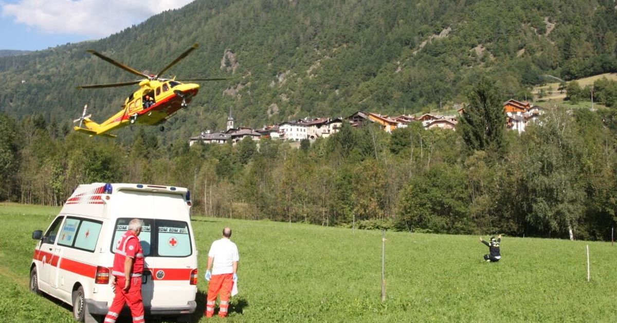 登山家4人の命がけの登山。トレンティーノ、ヴェネト、ピエモンテでの事故