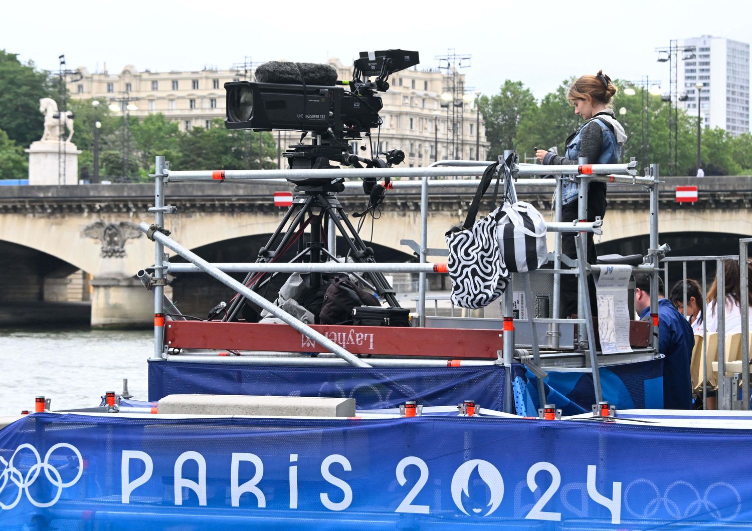 Cameraman a Parigi 2024