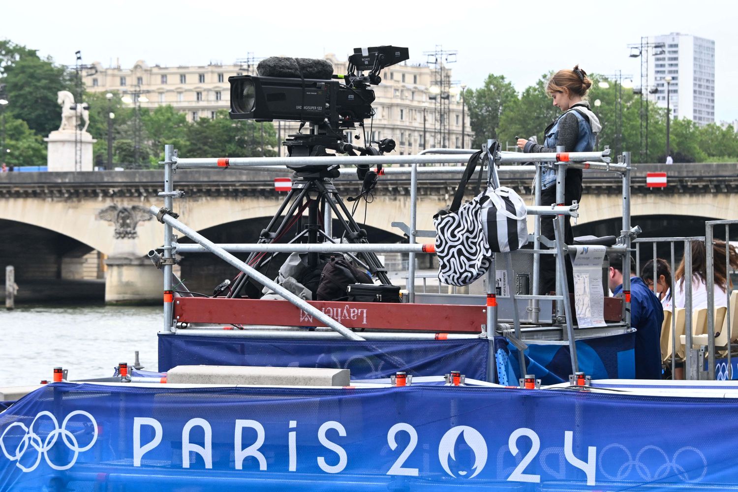 Cameraman a Parigi 2024