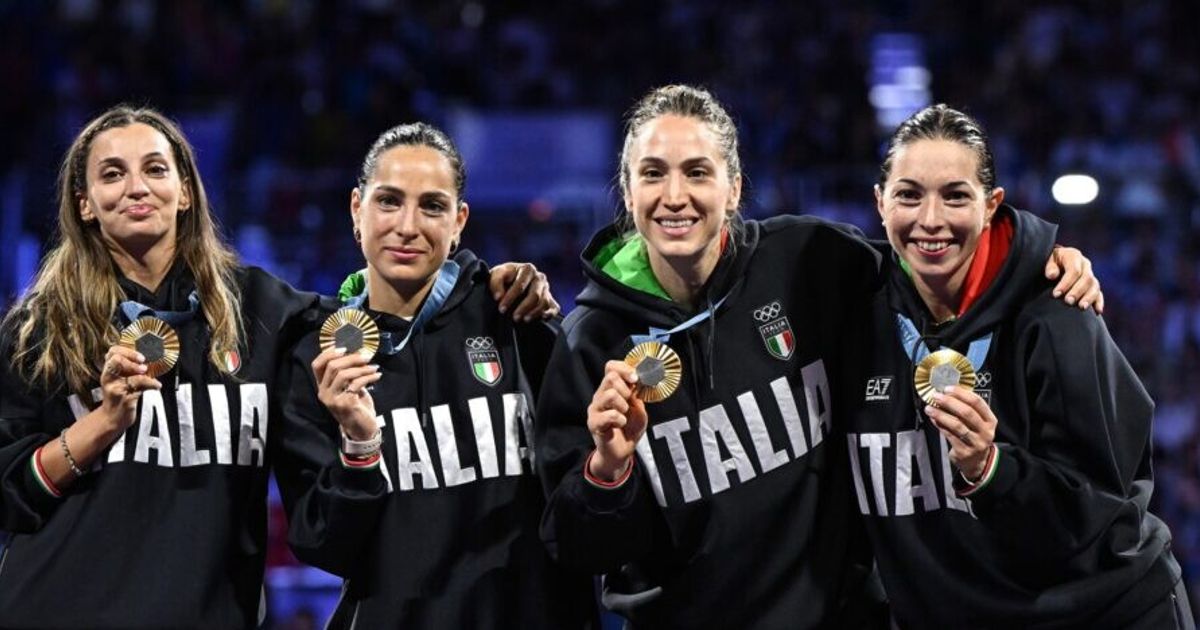 A Paris 2024, faites rêver l’Italie de l’épée féminine !  Il est médaillé d’or pour la première fois