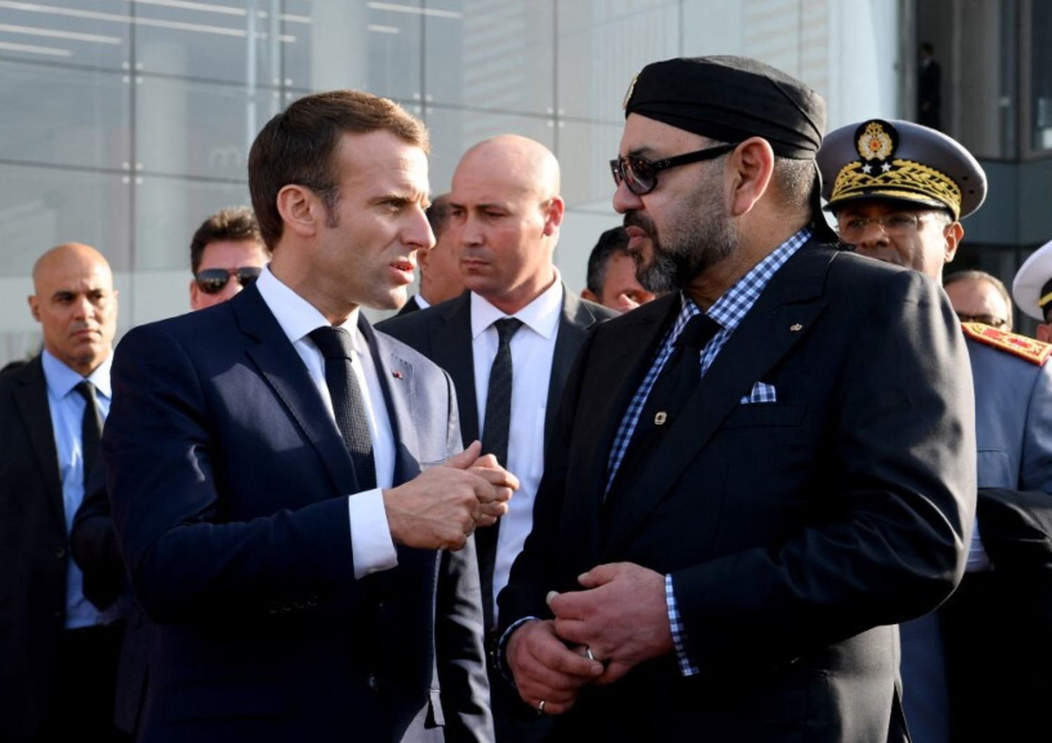 Mohammed VI e Macron