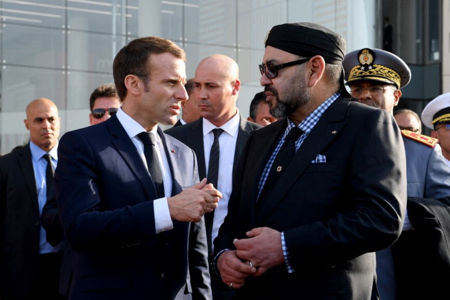 Mohammed VI e Macron