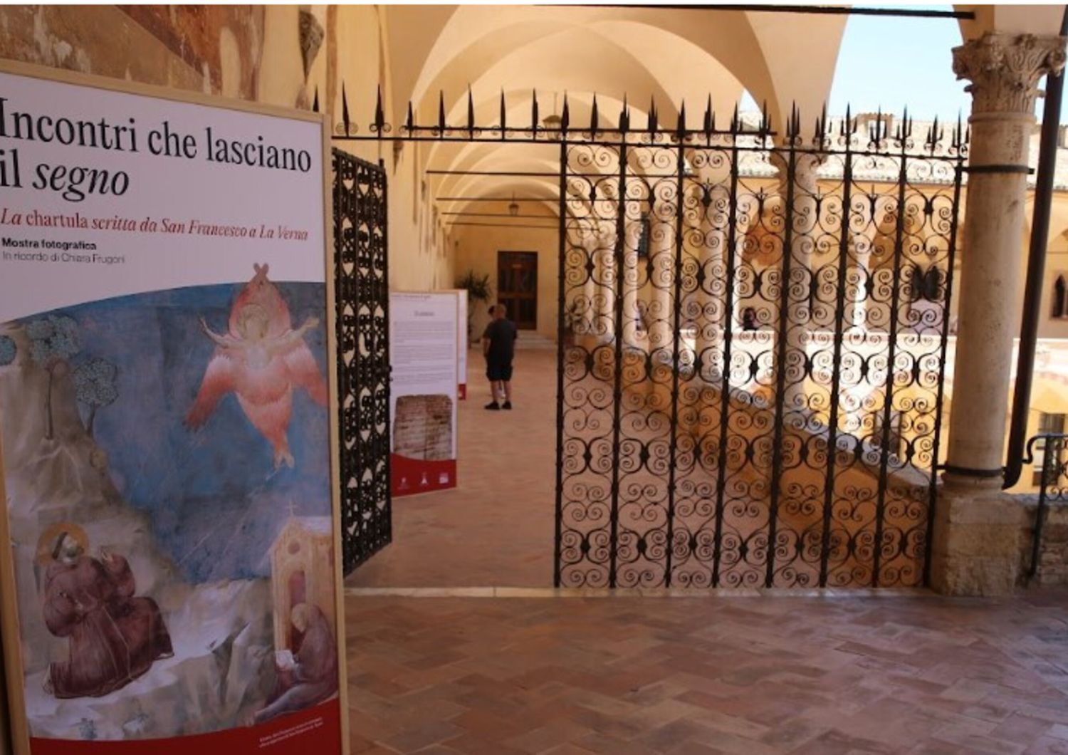 assisi mostra incontri che lasciano il segno la chartula di san francesco