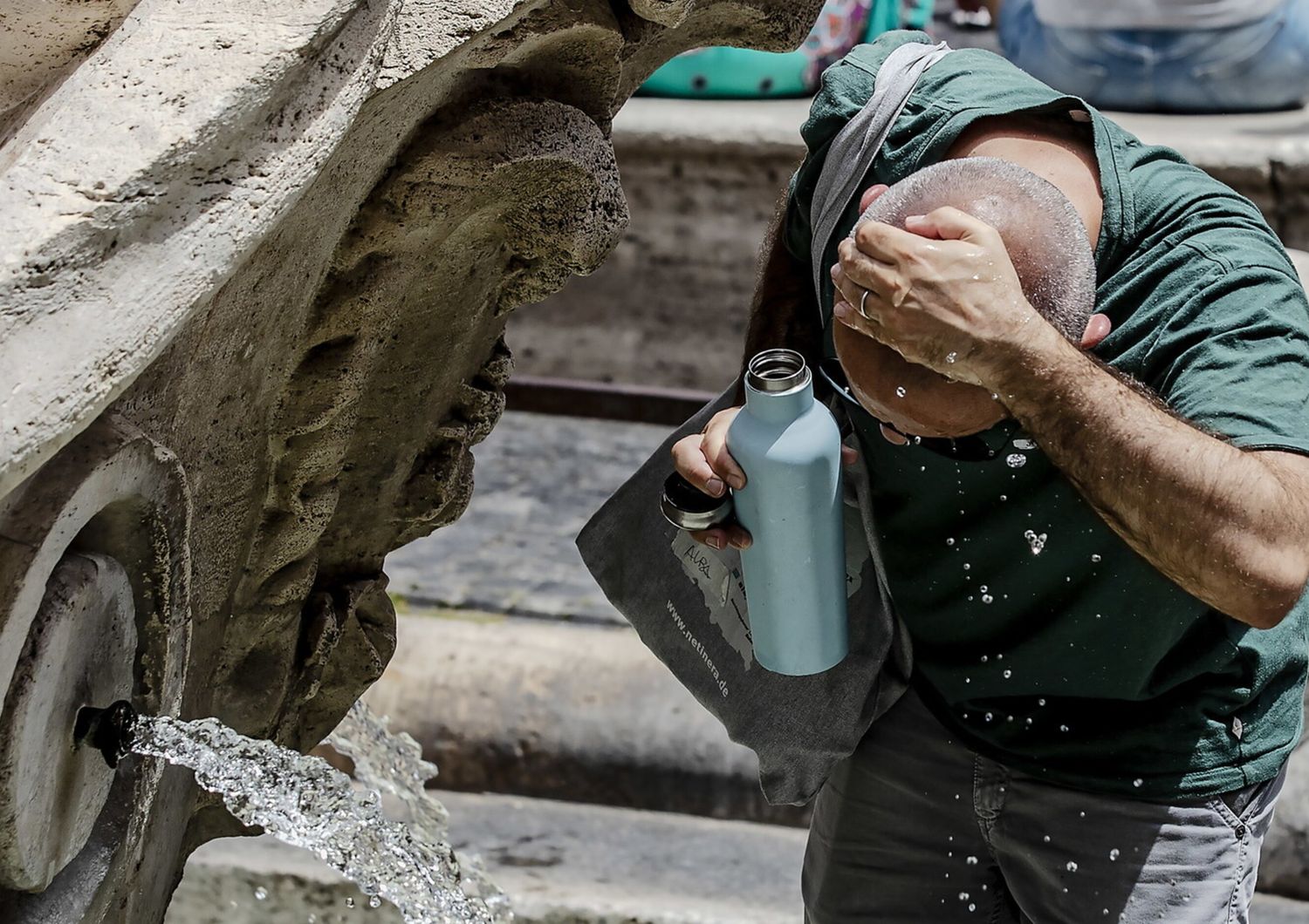 Afa e caldo a Roma