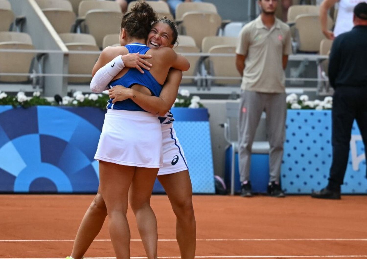 errani paolini oro parigi olimpiadi