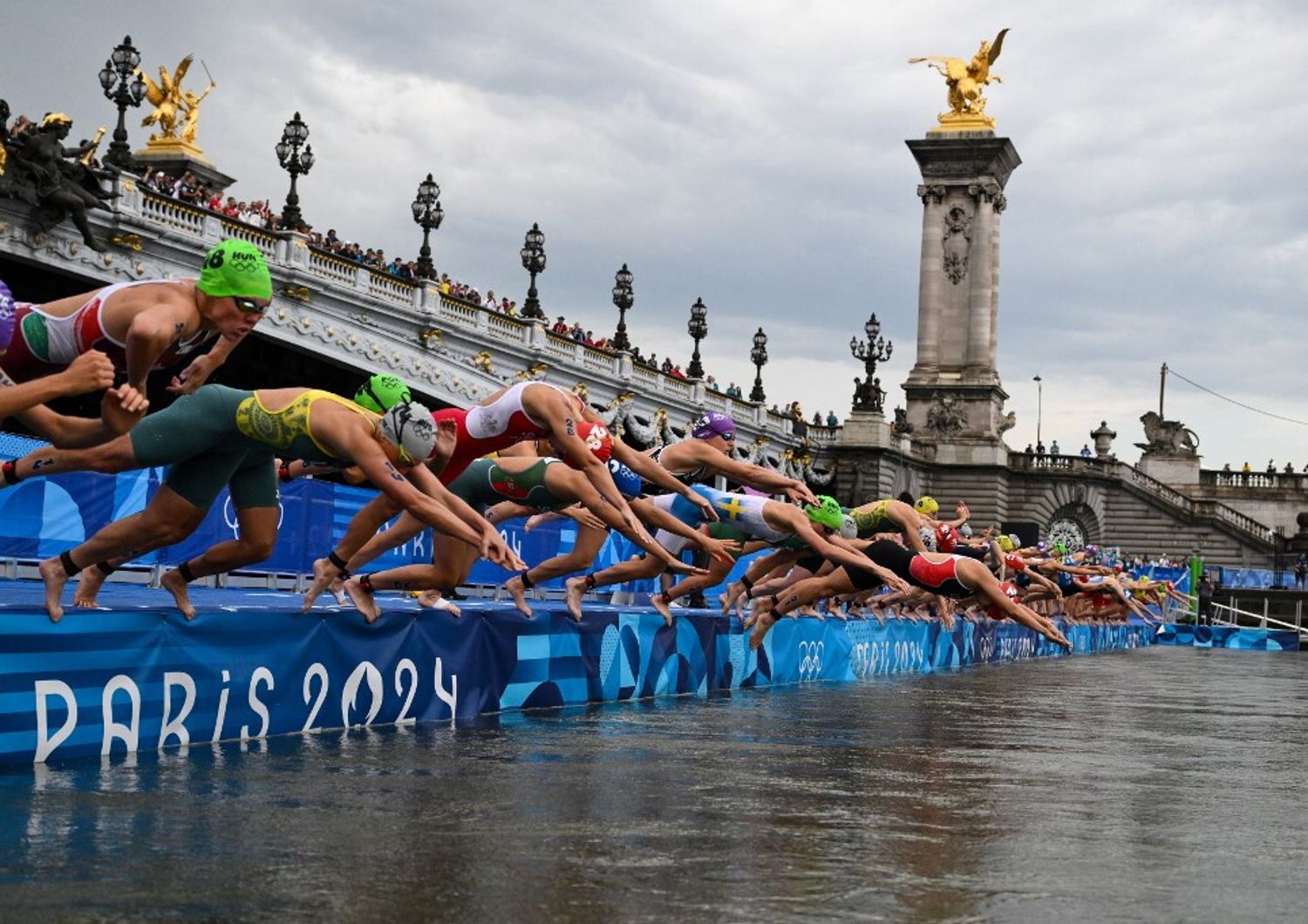 Gara triathlon Parigi 2024