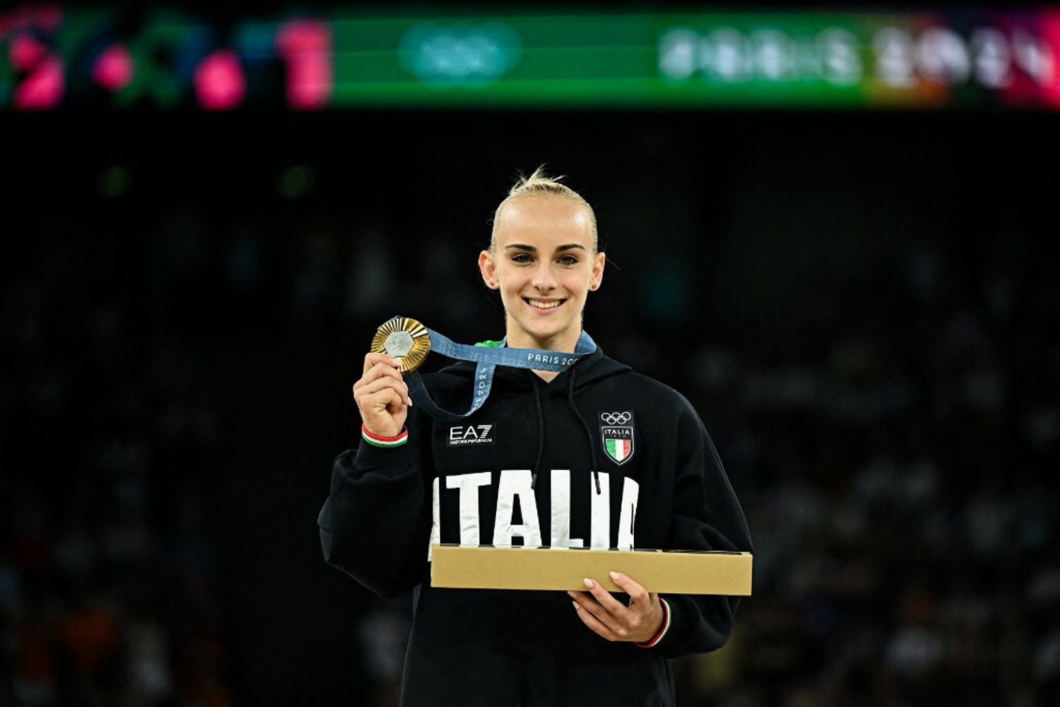 Alice D’Amato, oro alla trave a Parigi 2024