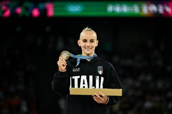 Alice D’Amato, oro alla trave a Parigi 2024