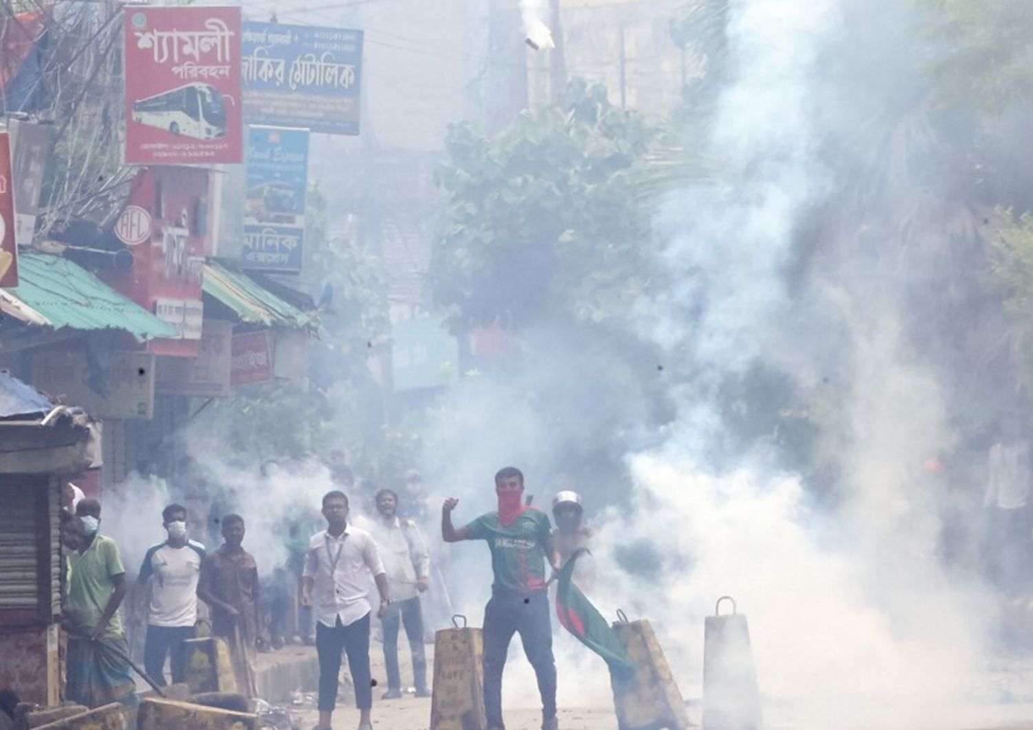 proteste in Bangladesh