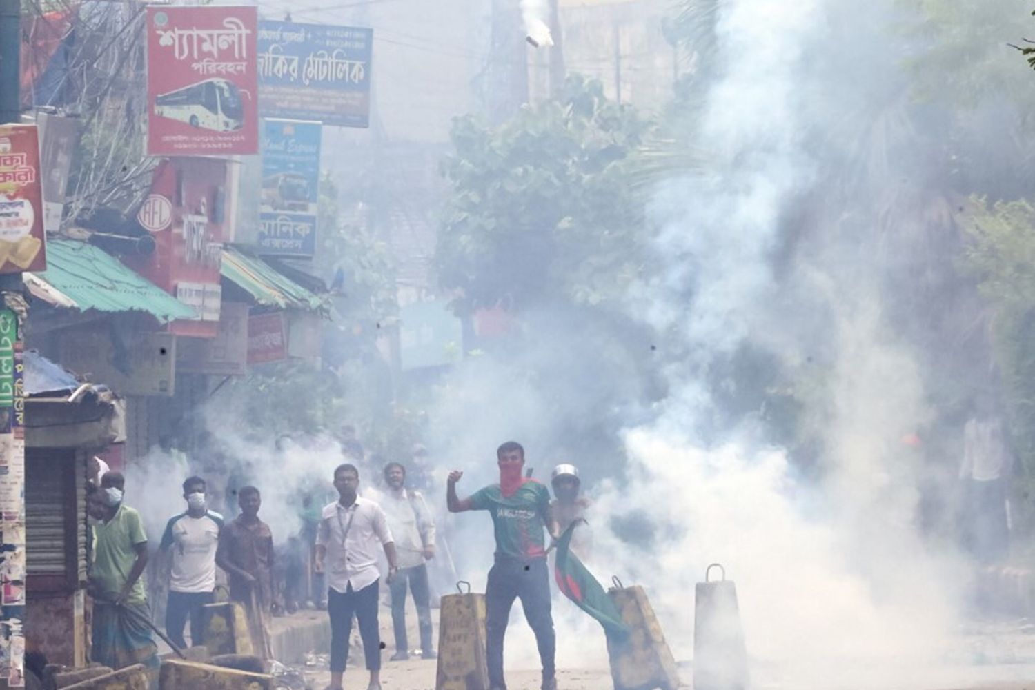 proteste in Bangladesh