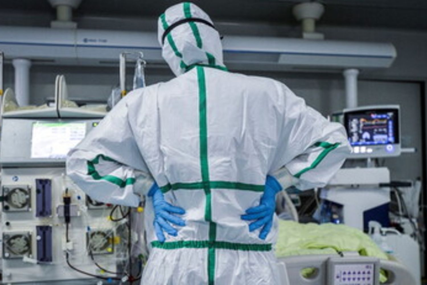 Wuhan, ospedale durante pandemia di Covid