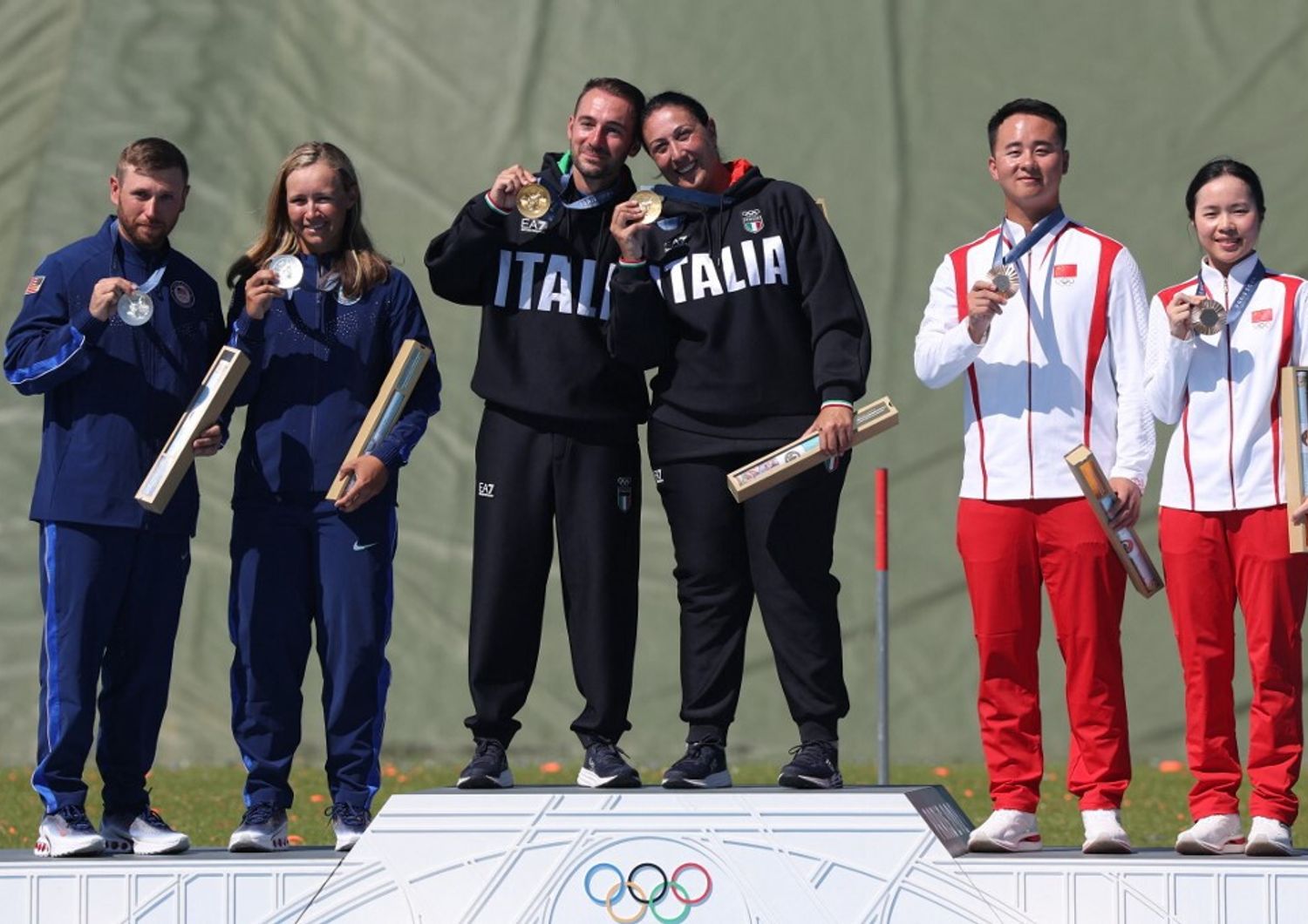 Gabriele Bacosi e Diana Rossetti sul podio