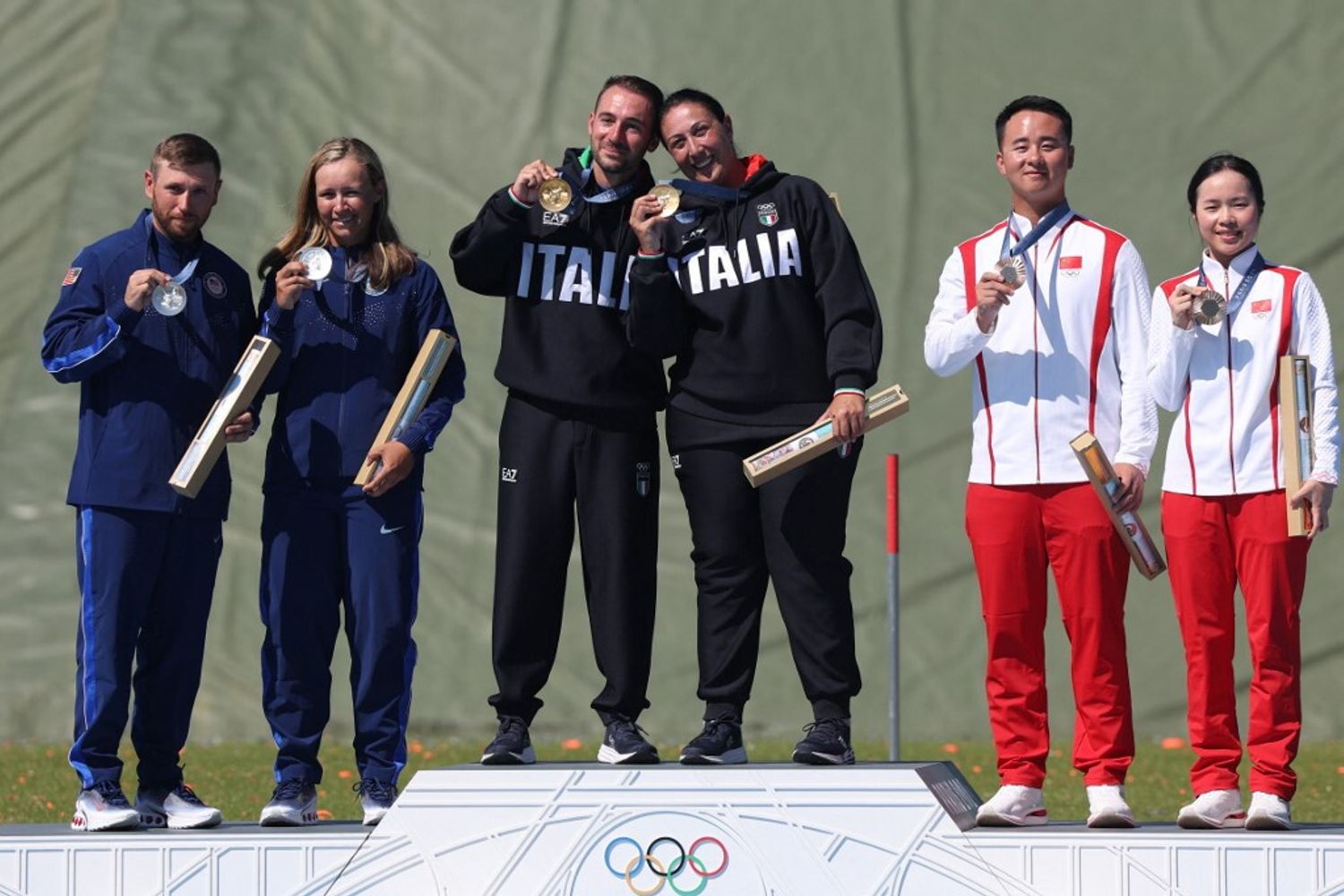 Gabriele Bacosi e Diana Rossetti sul podio