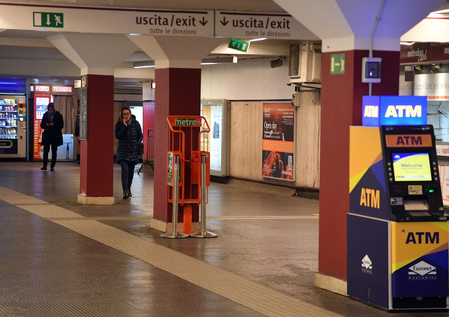 La stazione Lepanto della metropolitana di Roma