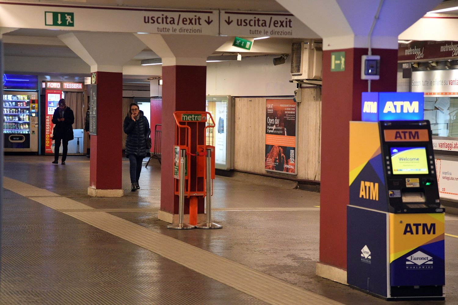 La stazione Lepanto della metropolitana di Roma