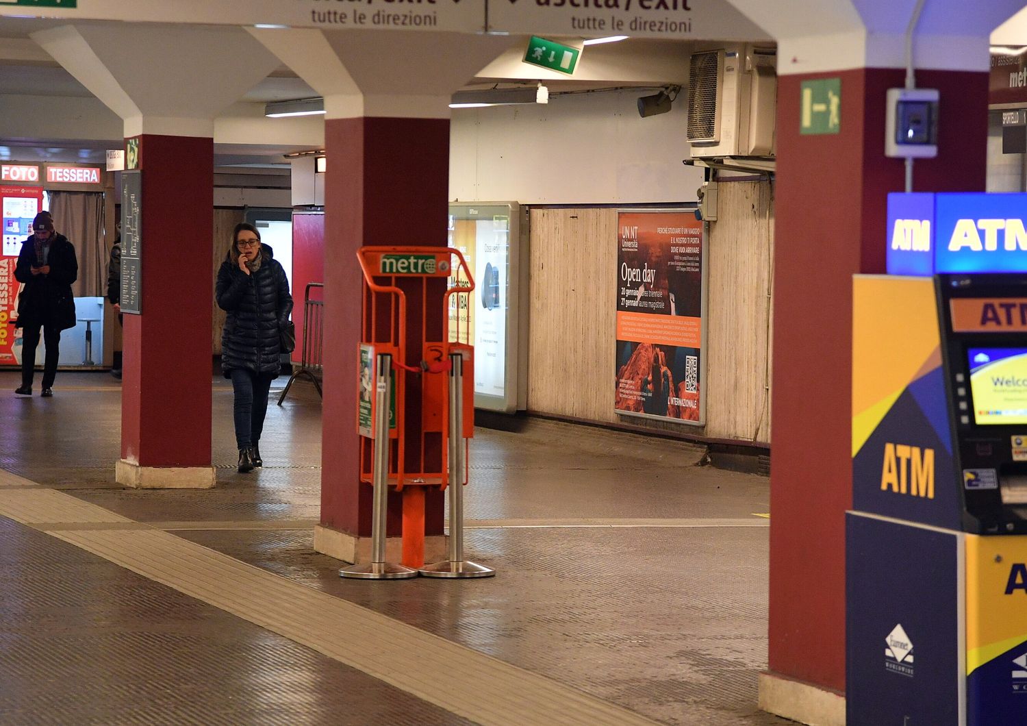 La stazione Lepanto della metropolitana di Roma