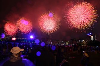 fuochi artificio 4 luglio 2023 hanno inquinato aria a new york