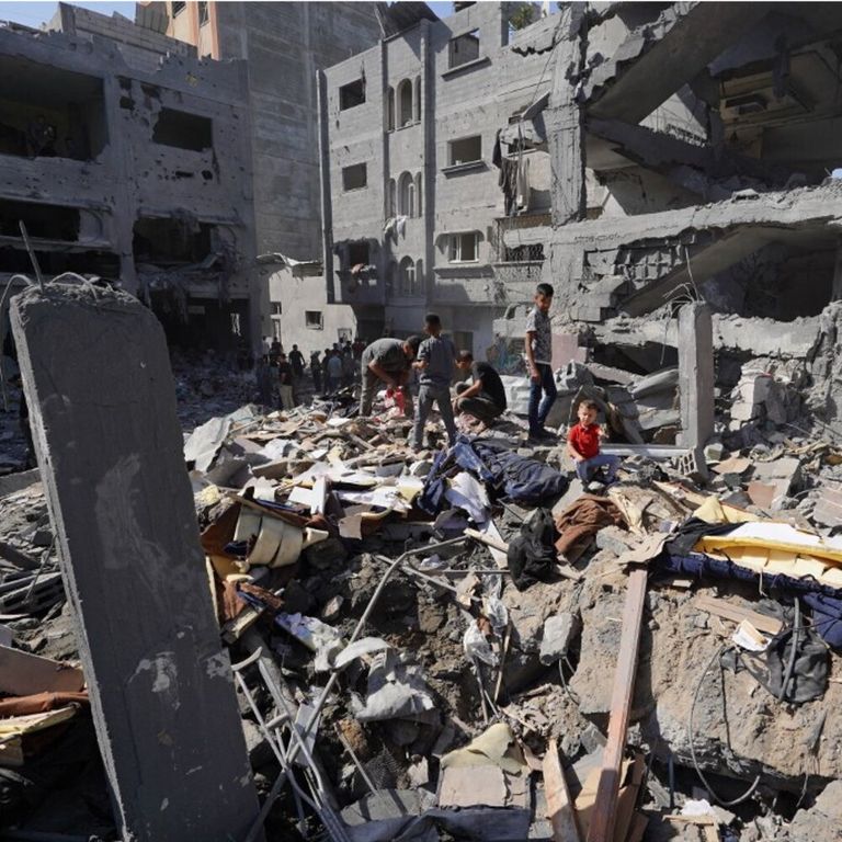 Bombardamento a Gaza