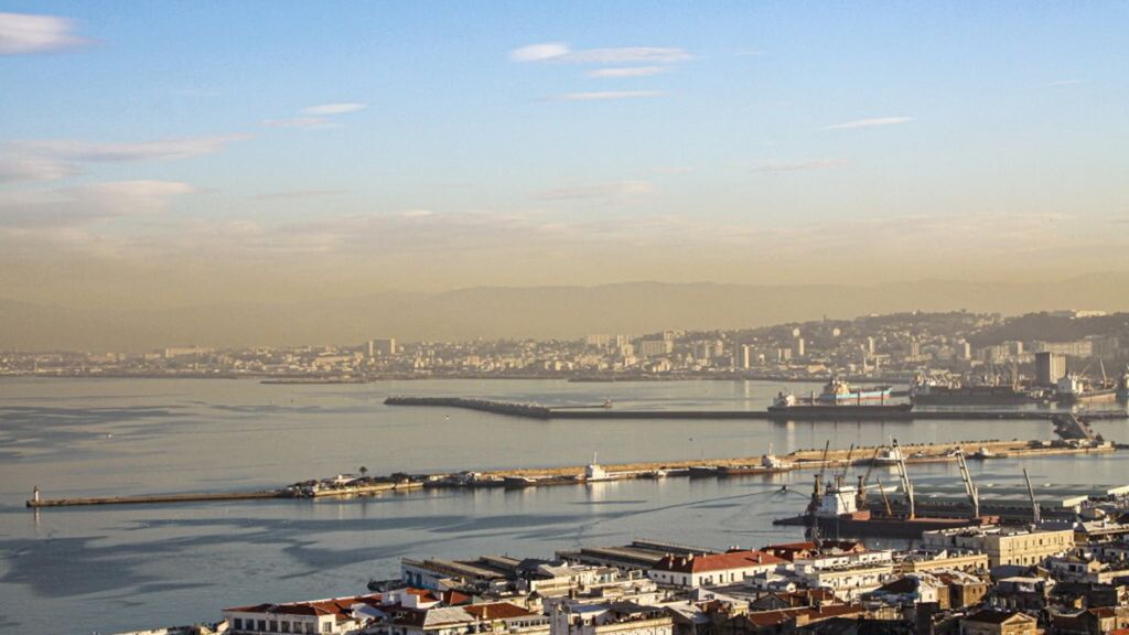 Vue de la baie d'Alger
