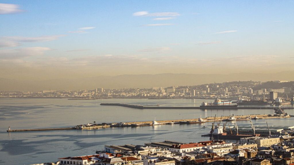 Vue de la baie d'Alger