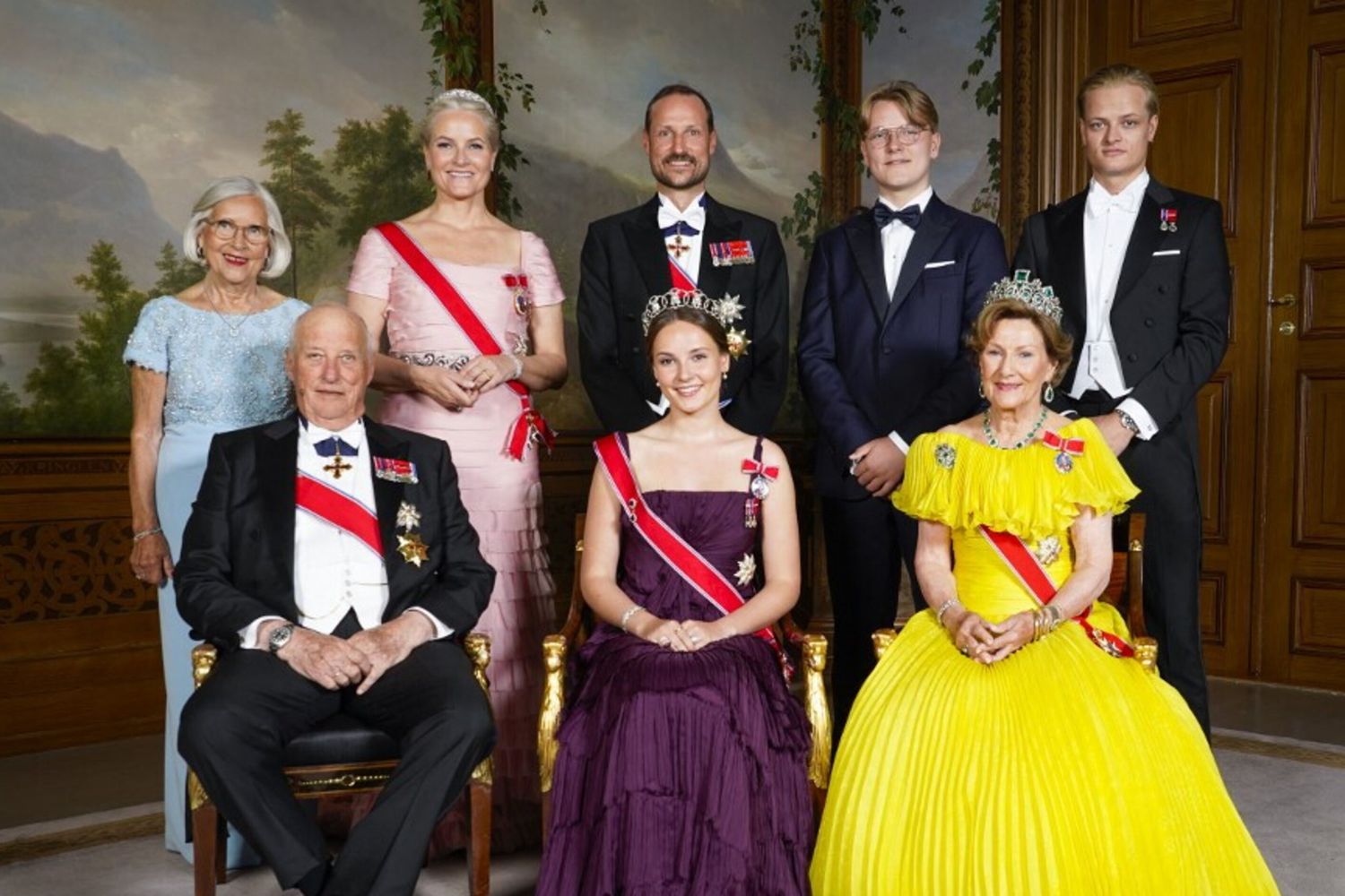 La famiglia reale norvegese