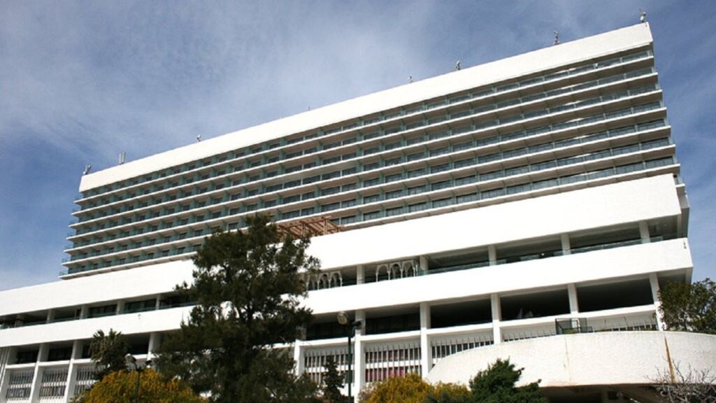 Bureau de ITA Aiways à l'intéreur de l'Hotel El Aurassi, Alger