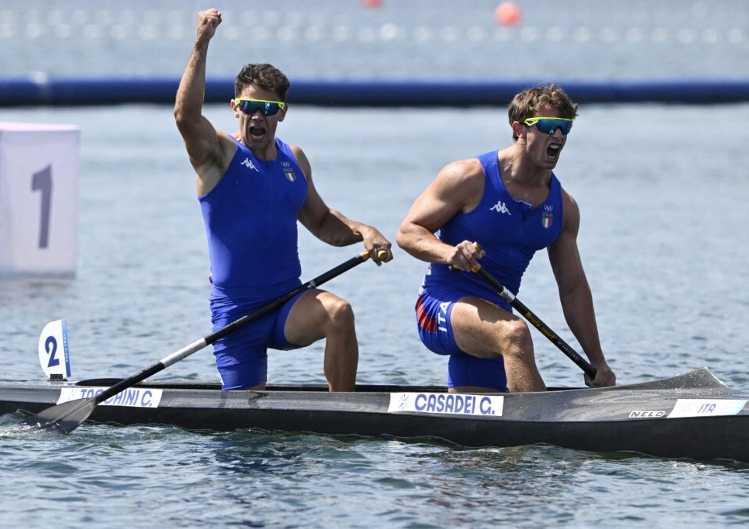 canoa casadei tacchini argento olimpiadi parigi