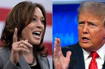 Kamala Harris e Donald Trump