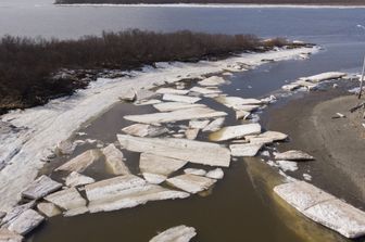 Permafrost in erosione in Alaska