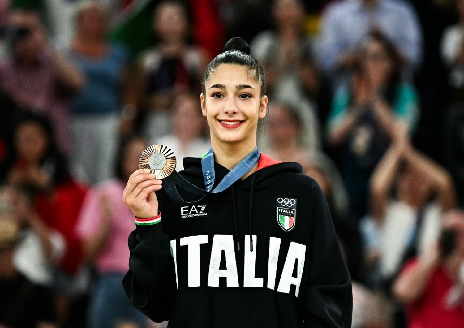 raffaeli bronzo olimpiadi parigi ginnastica ritmica italiana