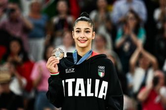 raffaeli bronzo olimpiadi parigi ginnastica ritmica italiana