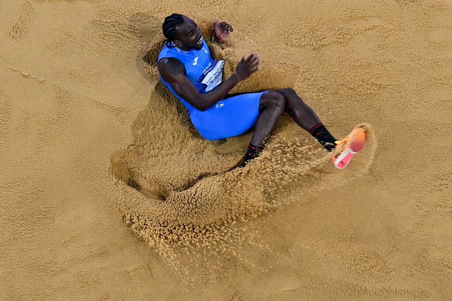 Andy Hernandez, triplista