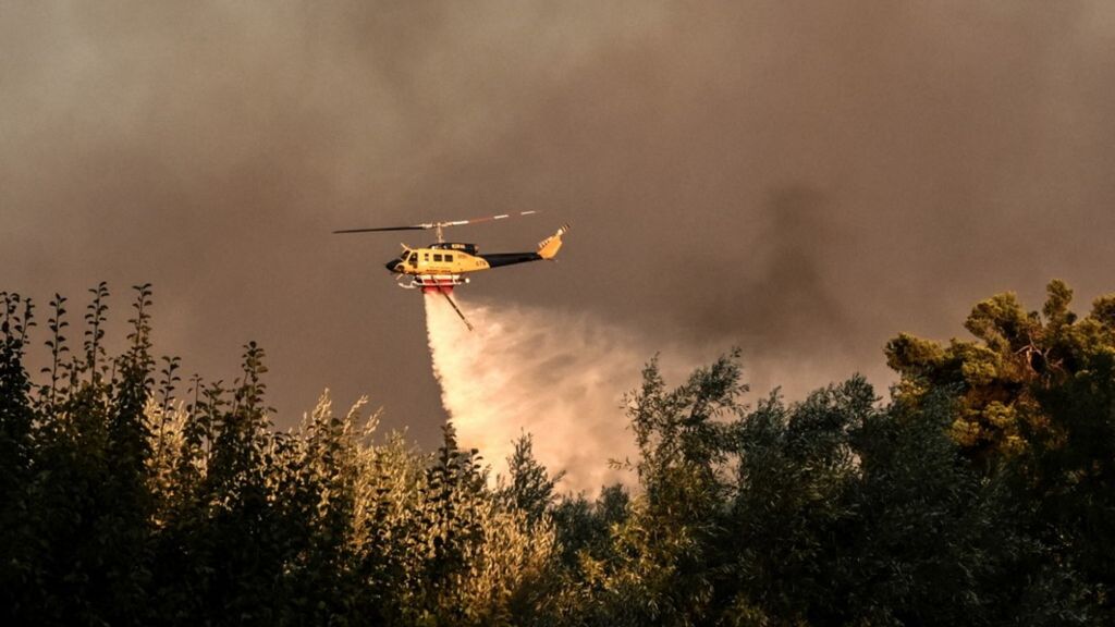 Incendio ad Atene