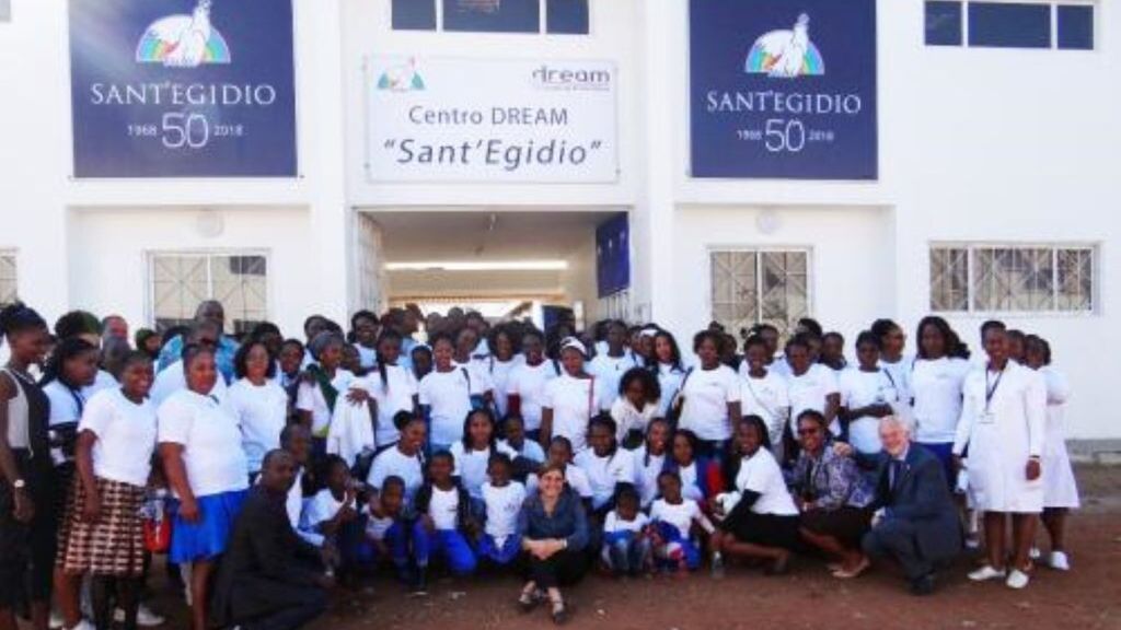 Inauguration d'un centre de santé  de la Communauté de Sant'Egidio  au Mozambique, dans le cadre du projet DREAMS