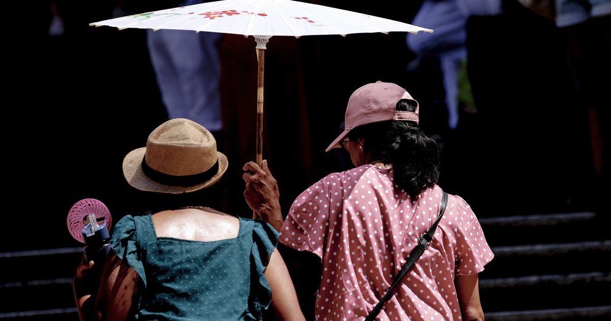 La chaleur ne lâche pas, avec une baisse des températures attendue seulement la semaine prochaine