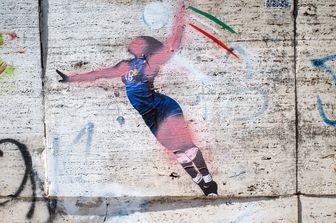 Il murale per Paola Egonu sfregiato