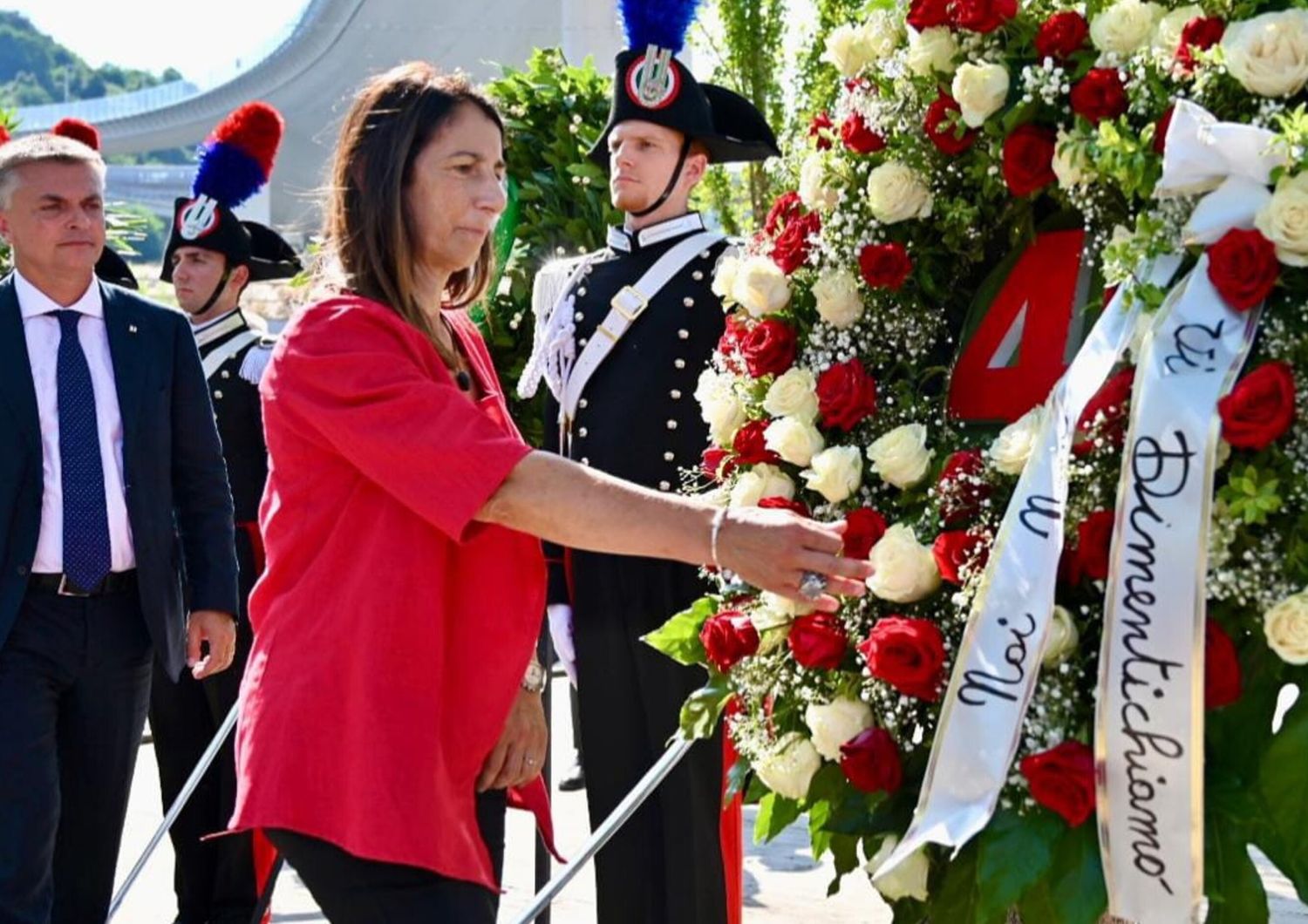 Egle Possetti, presidente del Comitato ricordo vittime Ponte Morandi