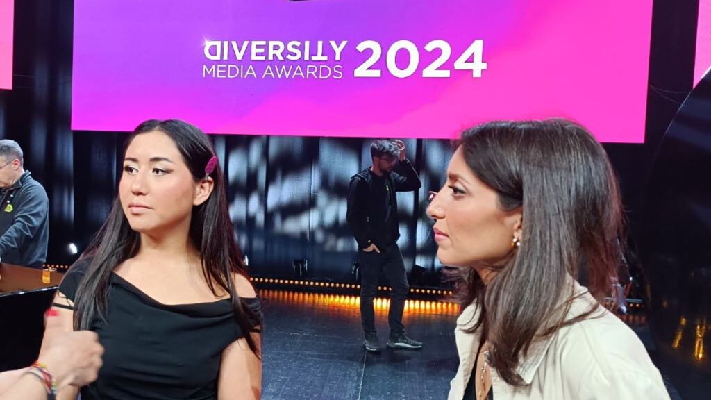 Mahdia Sharifi e Livia Maurizi al Diversity Media Awards 2024 a Milano, per amplificare la voce delle afghane